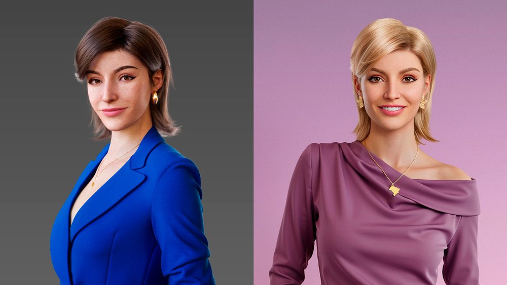 Lu. do Magalu com o novo visual